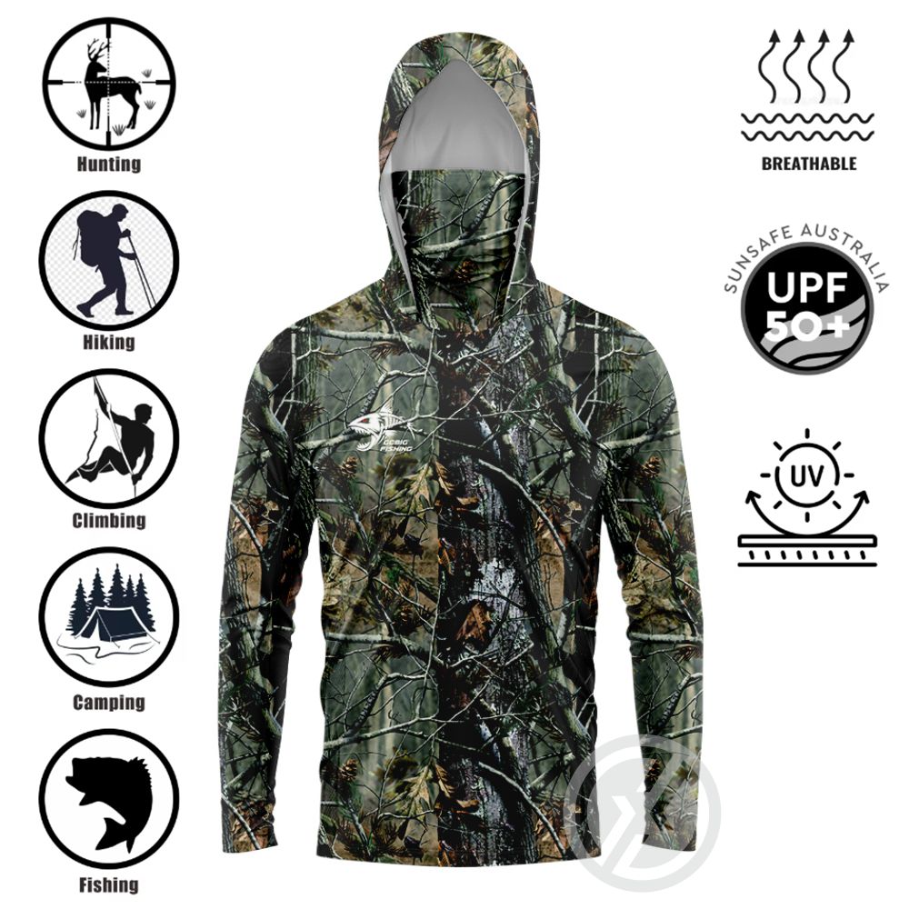 3D Printing Services - Camisa de Pesca con Capucha UPF50+