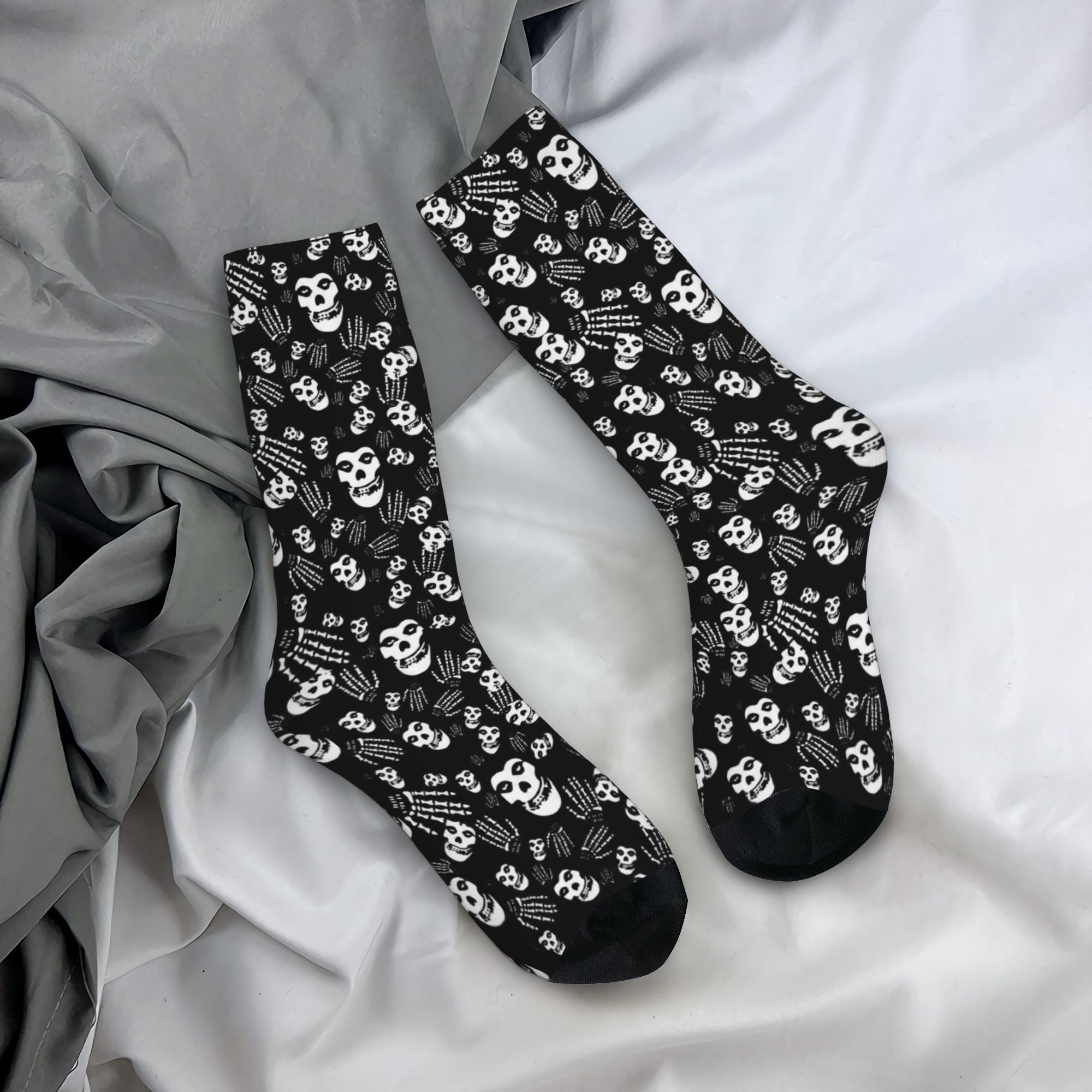3D Printing Rock - Calcetines Personalizados de Moda Rock Punk