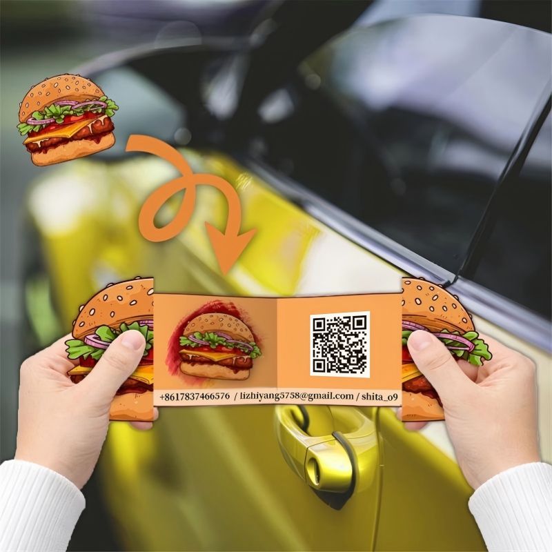 3D Printing Qr Codes - Plantilla de tarjeta de presentación 3D