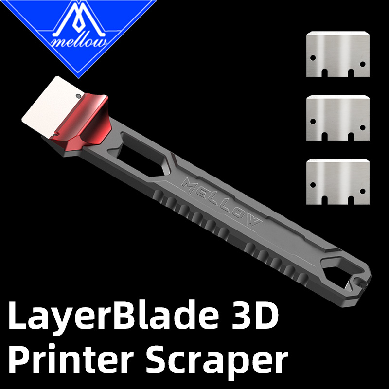 3D Printing Files - Mellow LadyerBlade Rascador de impresora 3D