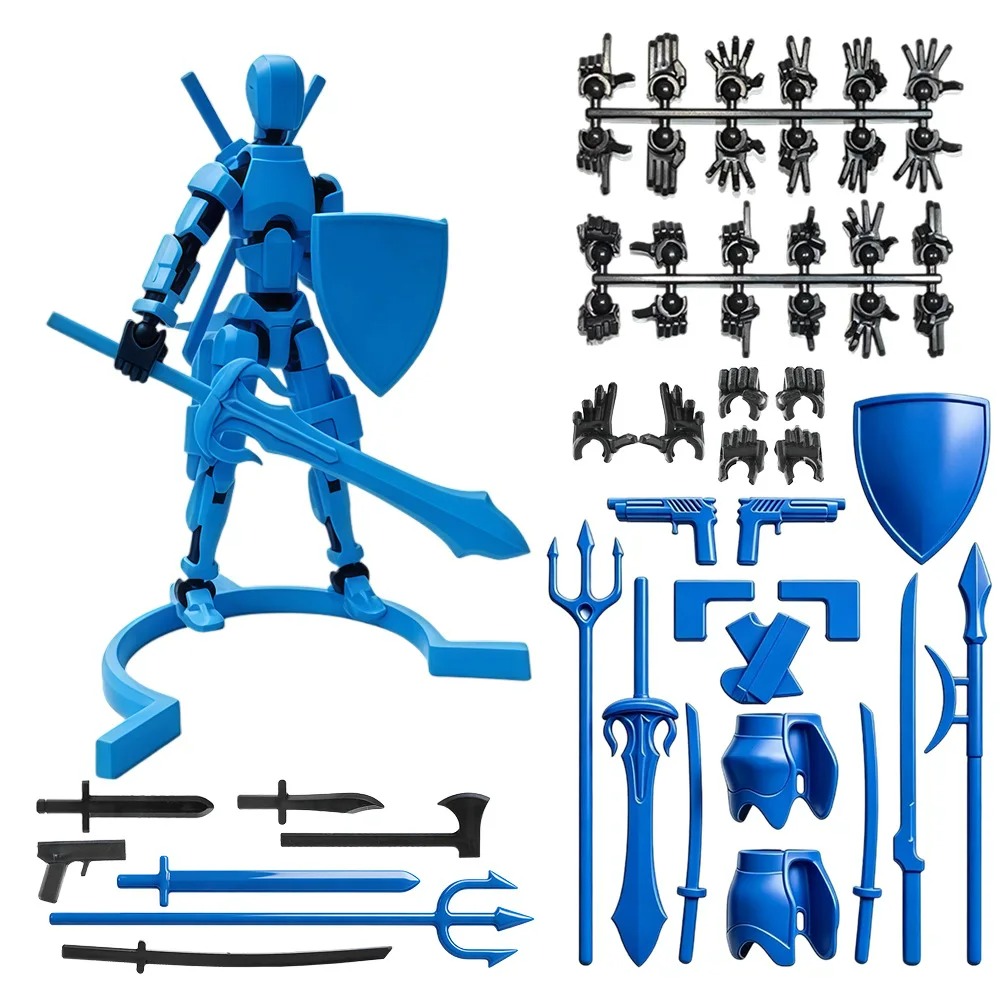 3D Printing For Dummies - Figuras de Robot Transformables Magnéticas Impresas