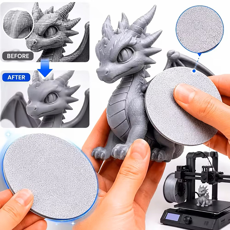 3D Printing Simulator - Disco de pulido de resina para