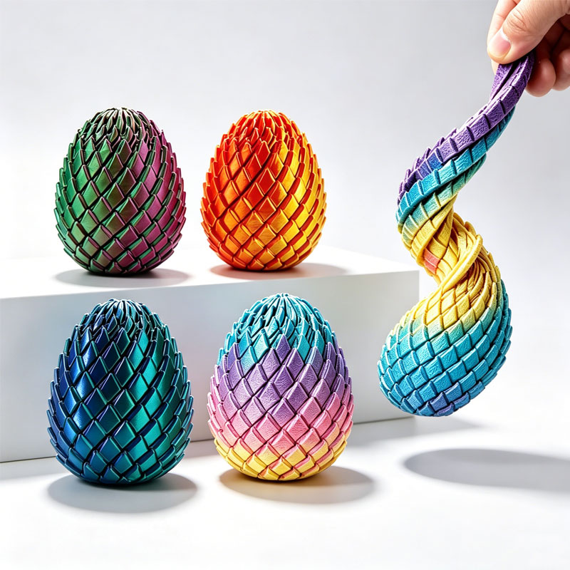 3D Printing Household Items - Huevo de Dragón Impreso en 3D,