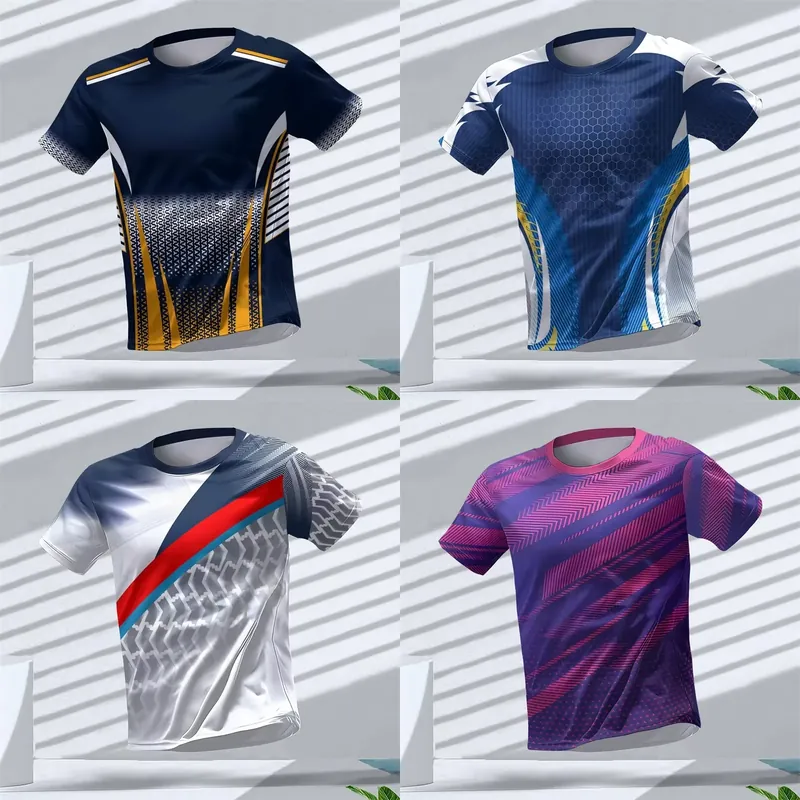 3D Printing Tablet - Camiseta de verano informal con estampado
