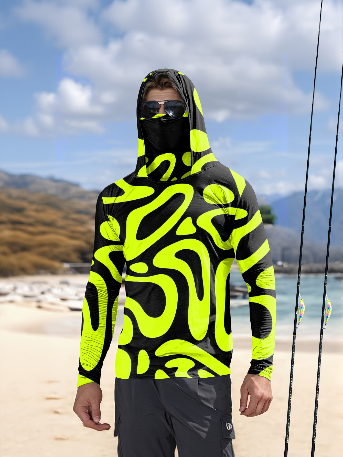 3D Printing Services - Camisa de Manga Larga para Hombre,
