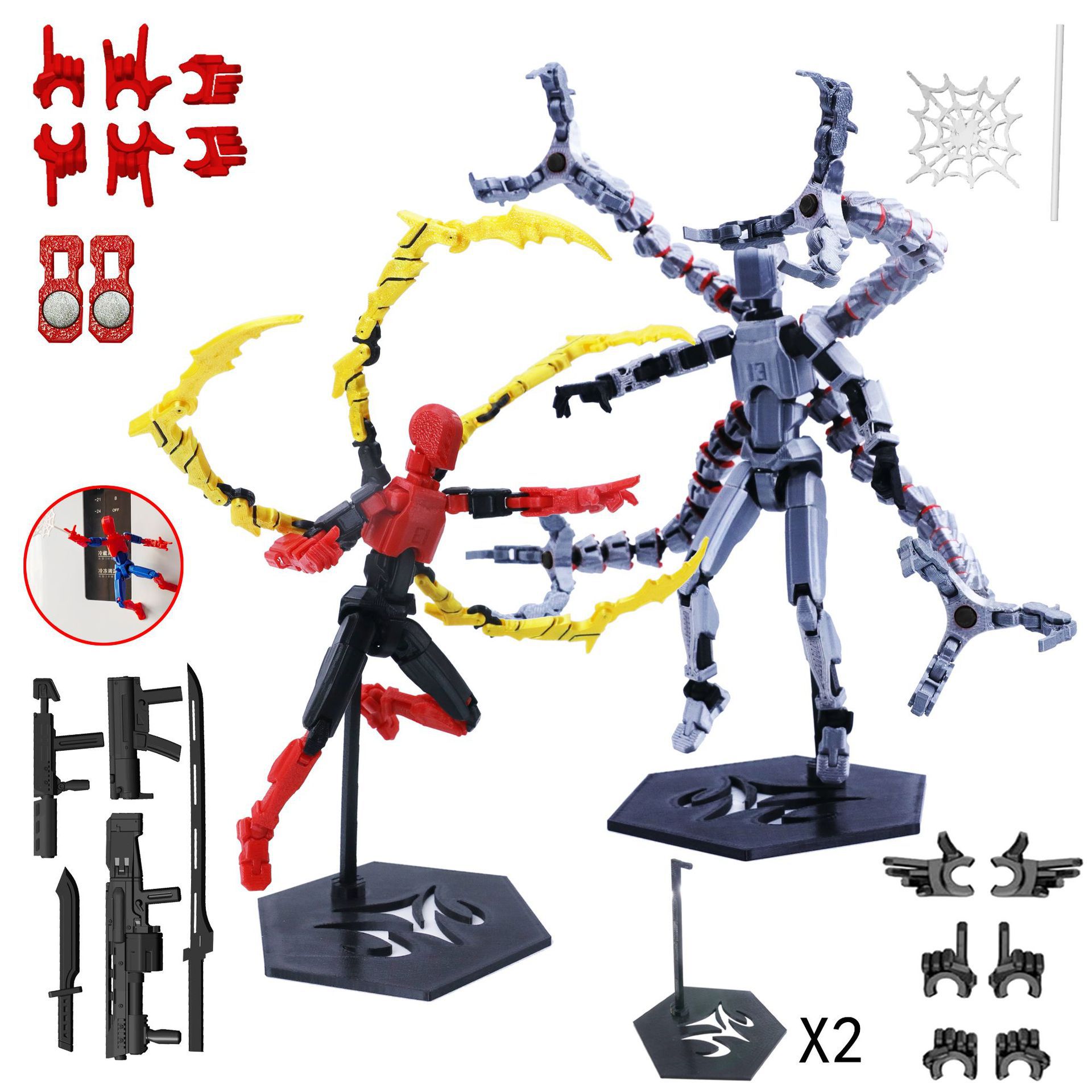 Modelo de Robot impreso en 3D, - 3D Printing For Dummies reseña y precio