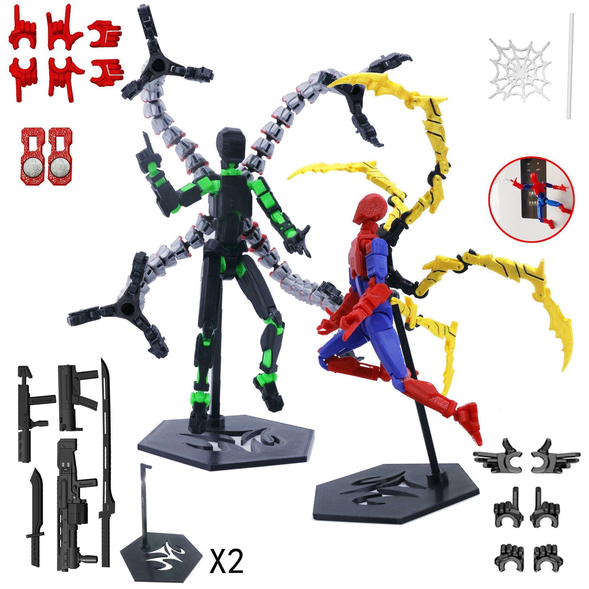 Modelo de Robot impreso en 3D, - 3D Printing For Dummies reseña y precio