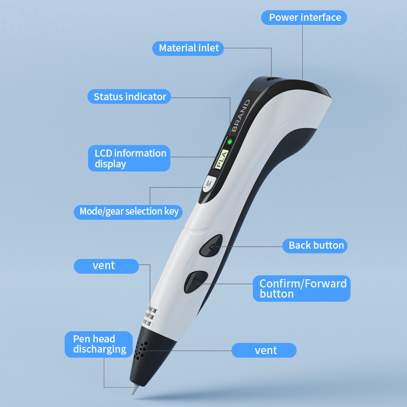 Nuevo bolígrafo 3D, bolígrafo  - 3D Printing Pen For Kids reseña y precio