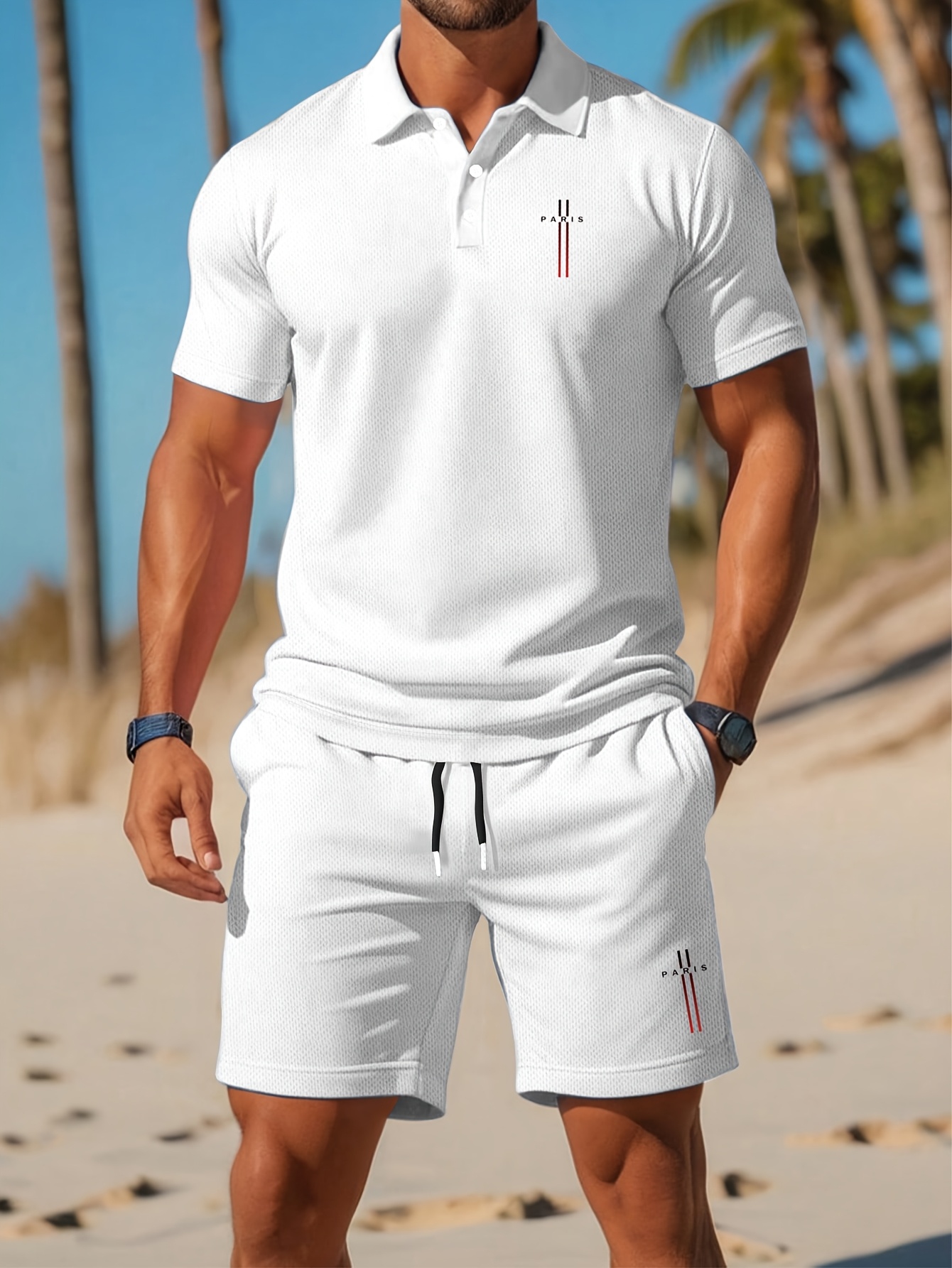 Conjunto de Polo para Hombre V - 3D Printing Services reseña y precio