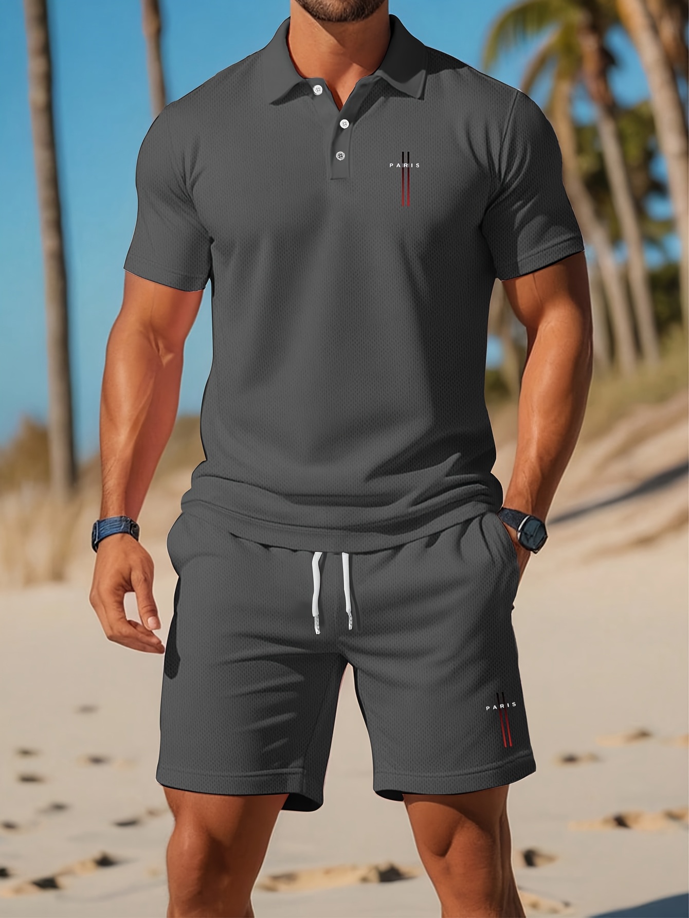 Conjunto de Polo para Hombre V - 3D Printing Services reseña y precio