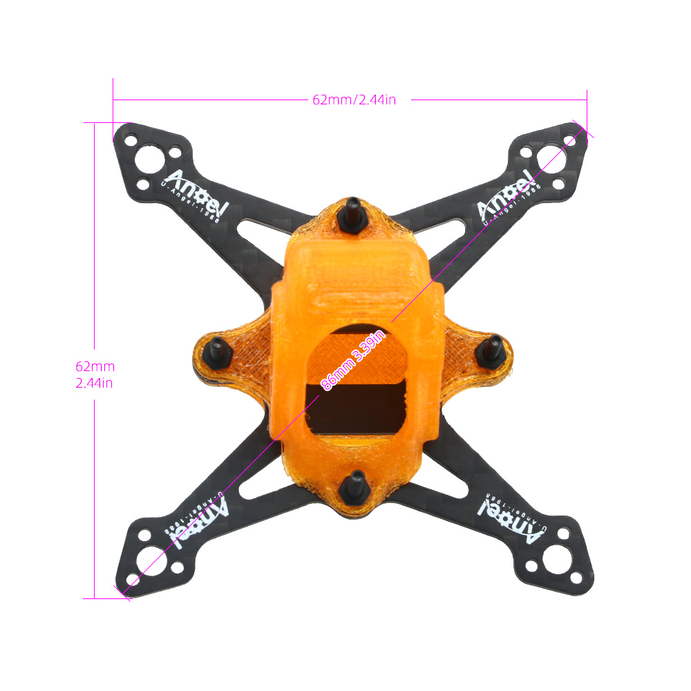 Kit de Marco de Fibra de Carbo - 3D Printing Drone reseña y precio