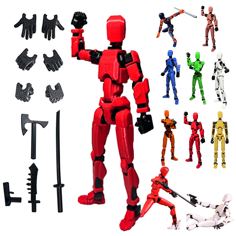 1 Uds. Figura de 13 articulaci - 3D Printing For Dummies reseña y precio