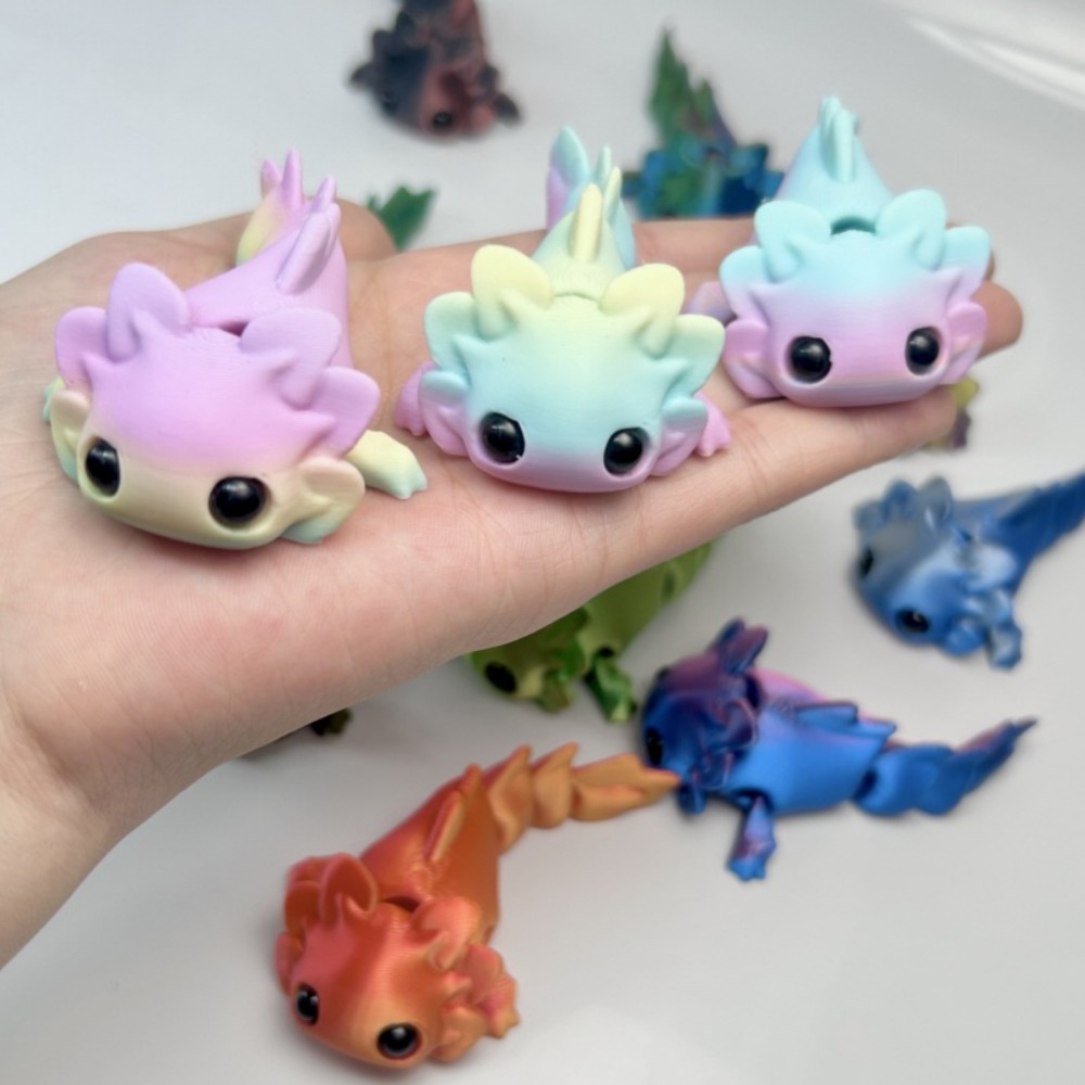 Figuras de Salamandra Impresas - 3D Printing Household Items reseña y precio