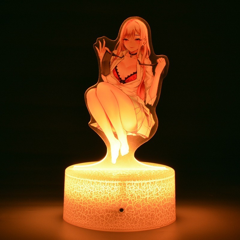 Lámpara Nocturna Kawaii Anime  - 3D Printing Model Free reseña y precio