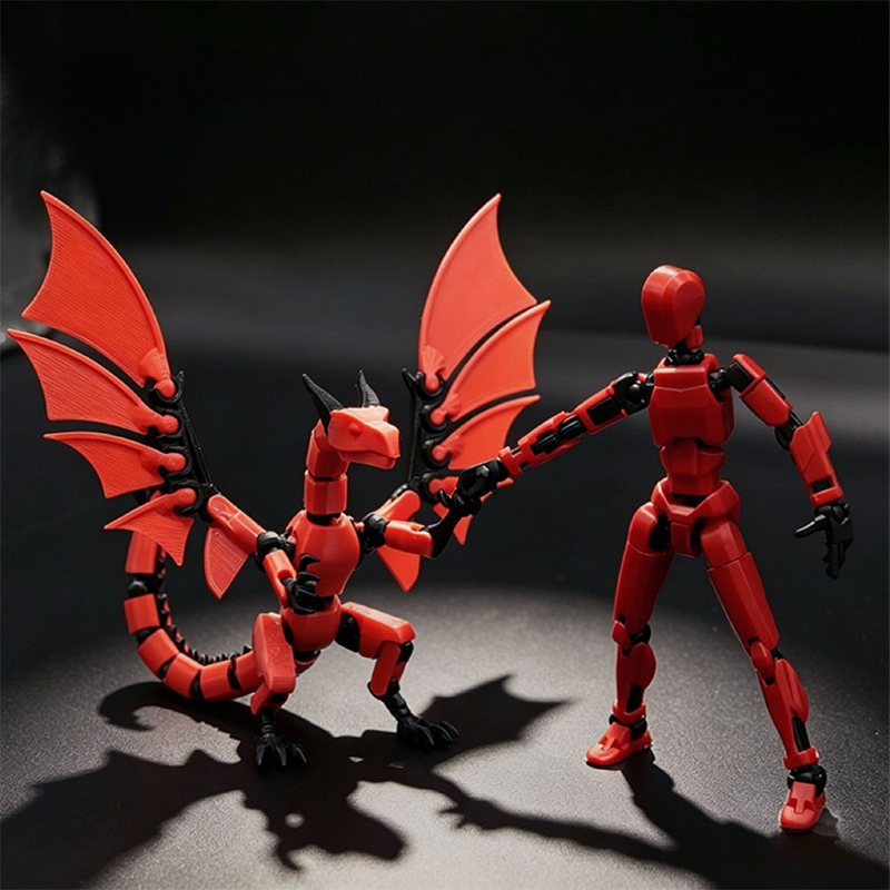 Figura de acción de dragón vol - 3D Printing For Dummies reseña y precio