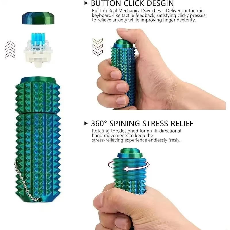 Divertido Juguete Antiestrés c - 3D Printing Keychain reseña y precio