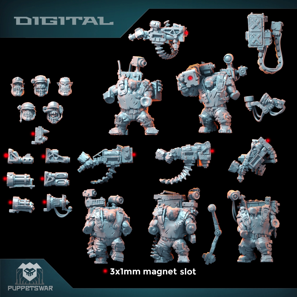Orc Ultimate Badasses Squad, F - 3D Printing Simulator reseña y precio