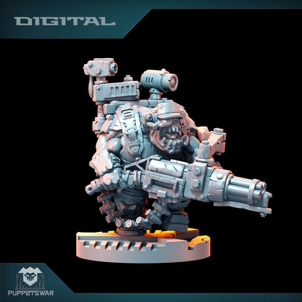 Orc Ultimate Badasses Squad, F - 3D Printing Simulator reseña y precio