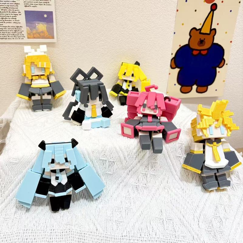 Llavero Impreso en 3D de Hatsu - 3D Printing Keychain reseña y precio