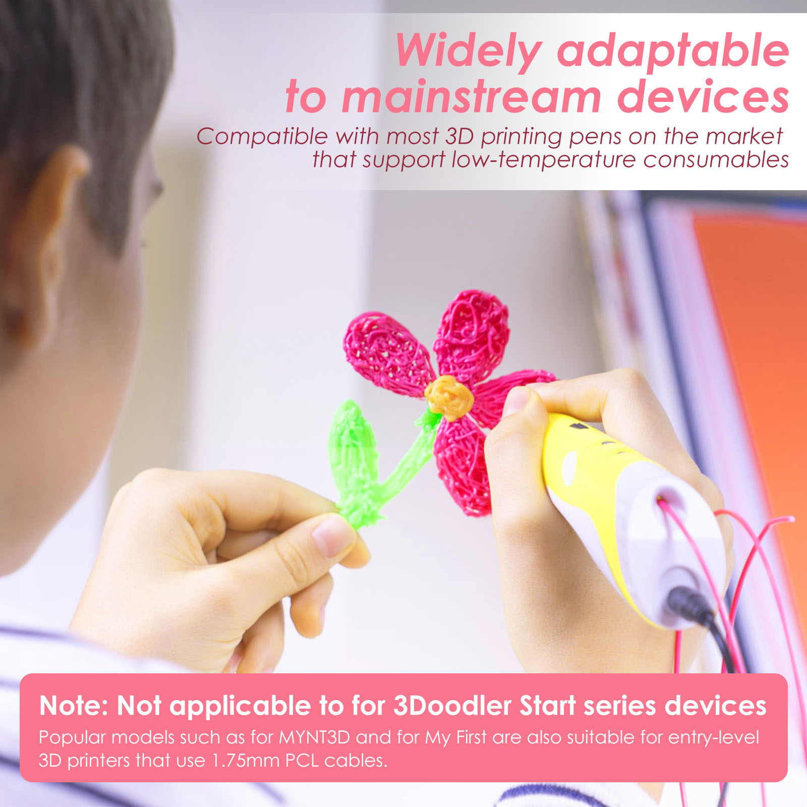 Recambios de filamento de bolí - 3D Printing Pen For Kids reseña y precio