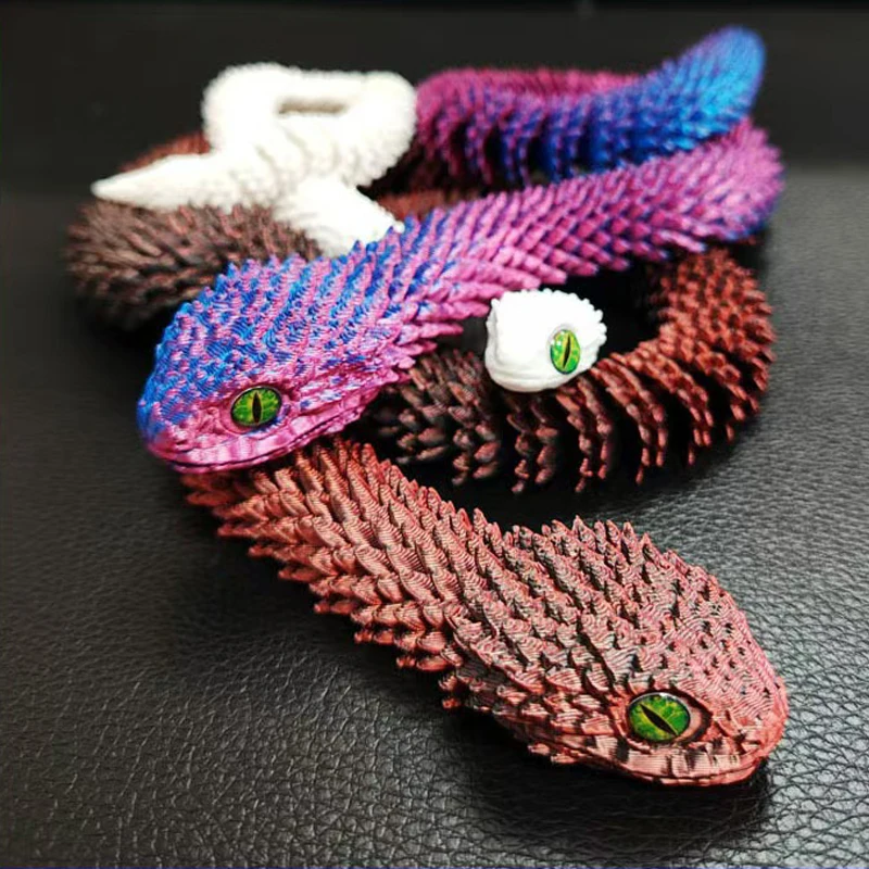 Serpiente impresa en 3D, jugue - 3D Printing Simulator reseña y precio