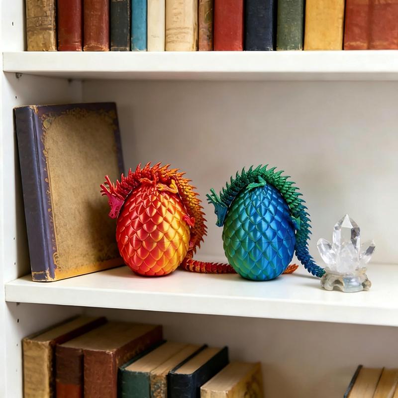 (BF06) Huevo de Dragón Impreso - 3D Printing Household Items reseña y precio