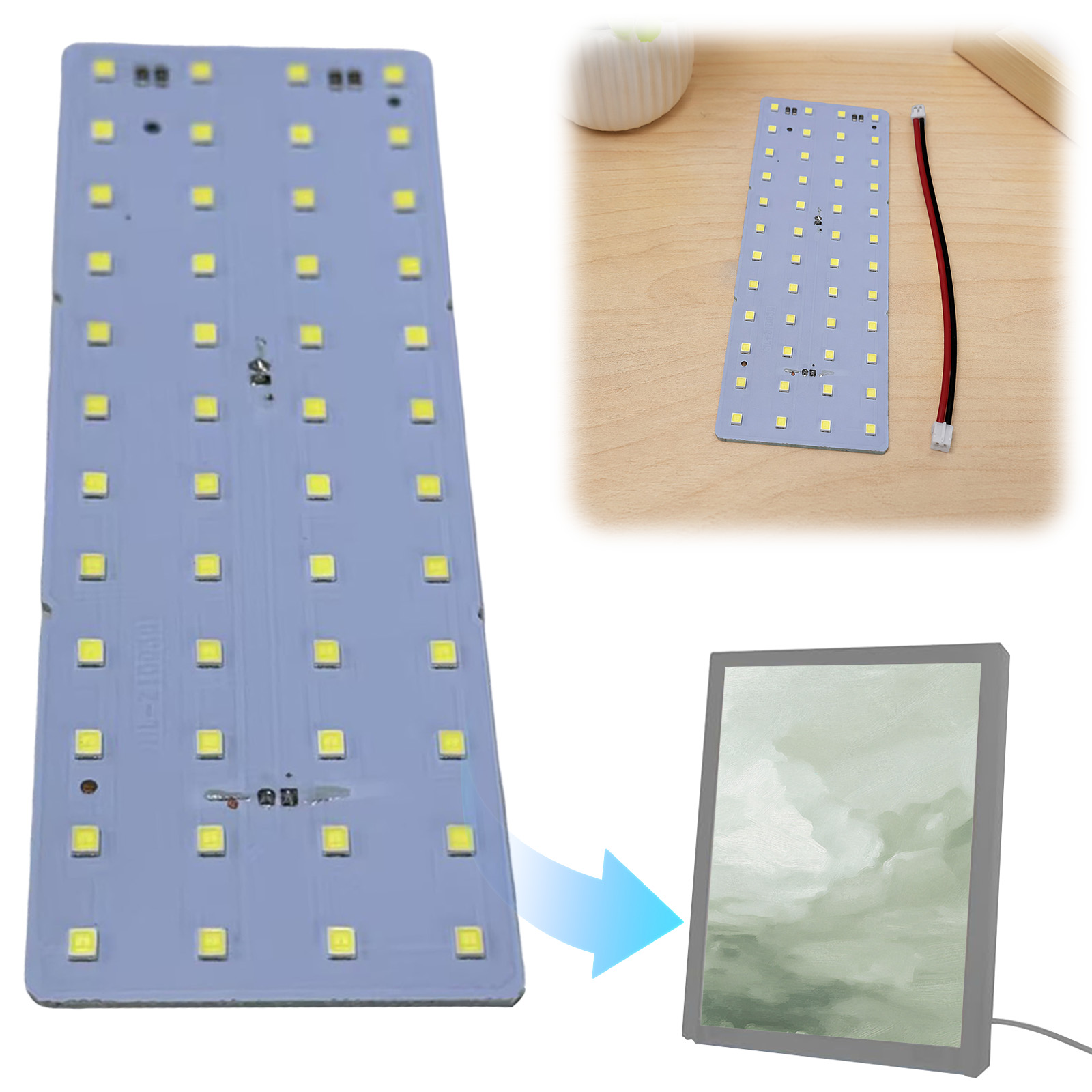 Tablero de luces LED de repues - 3D Printing Model Free reseña y precio