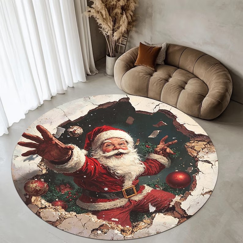 Alfombra Circular de Papá Noel - 3D Printing Tablet reseña y precio