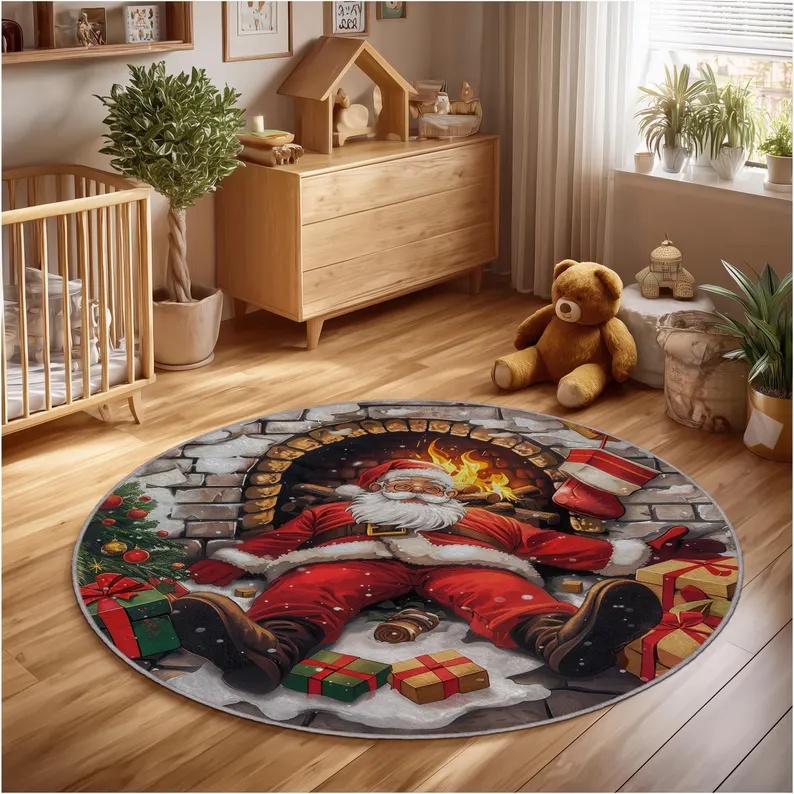 Alfombra Circular de Papá Noel - 3D Printing Tablet reseña y precio