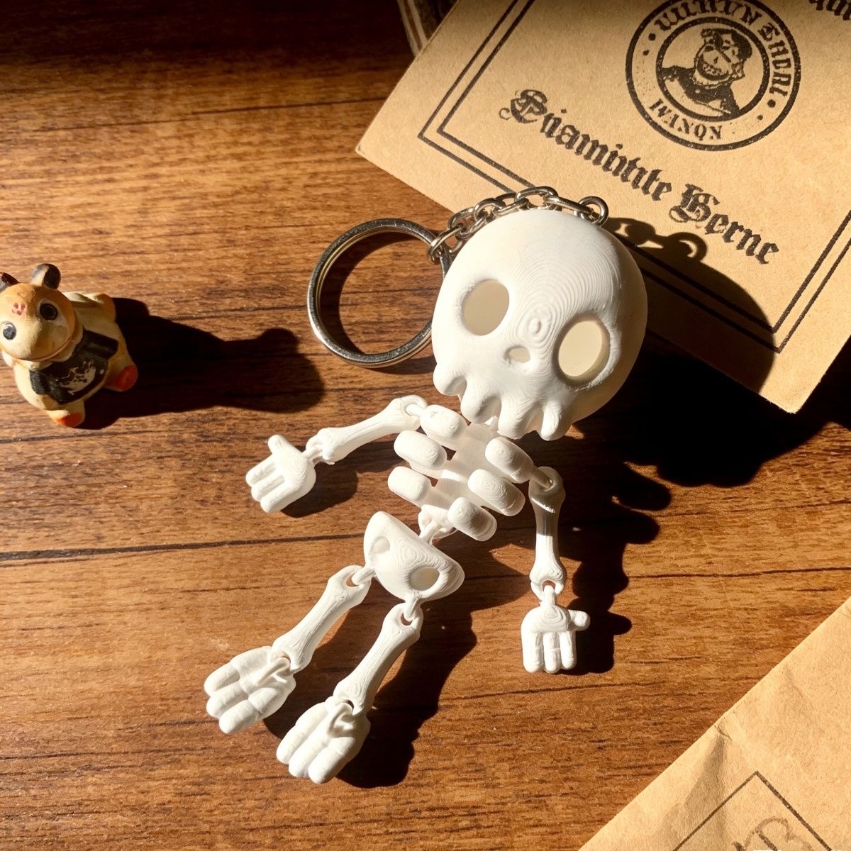 2026 NUEVO Llavero de Esquelet - 3D Printing Keychain reseña y precio