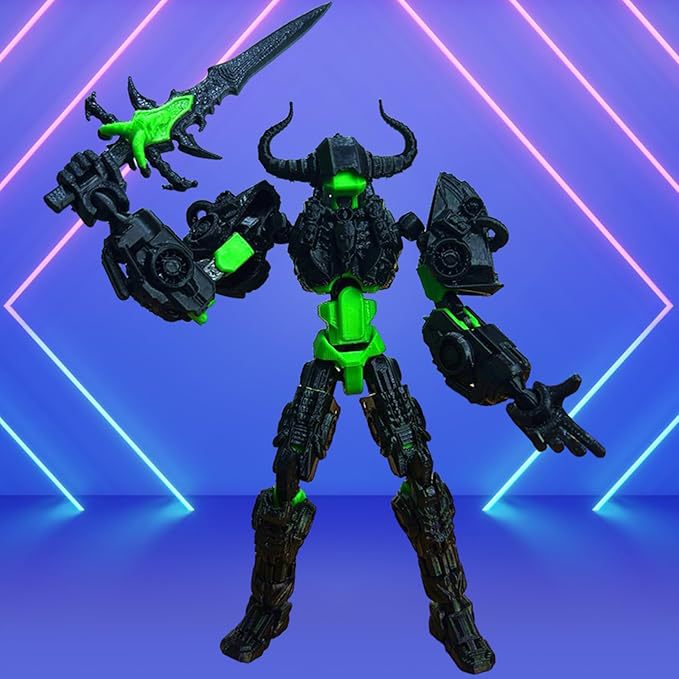 Figura de Acción Titan 13, Rob - 3D Printing For Dummies reseña y precio