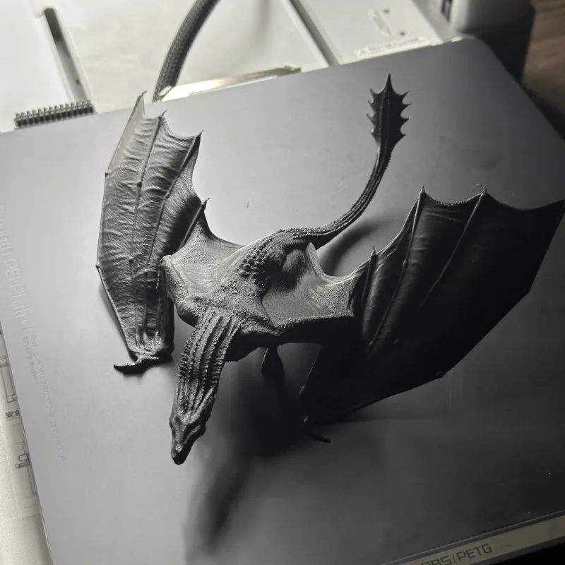 Modelo de Dragón Impreso en 3D - 3D Printing For Dummies reseña y precio