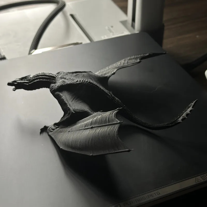 Modelo de Dragón Impreso en 3D - 3D Printing For Dummies reseña y precio
