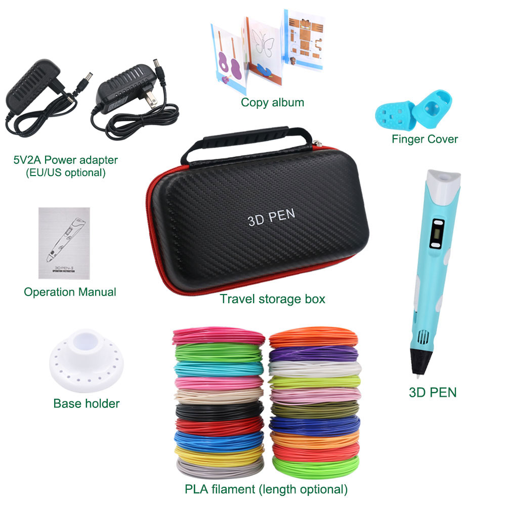 Nuevo y Popular Lápiz de Impre - 3D Printing Pen For Kids reseña y precio