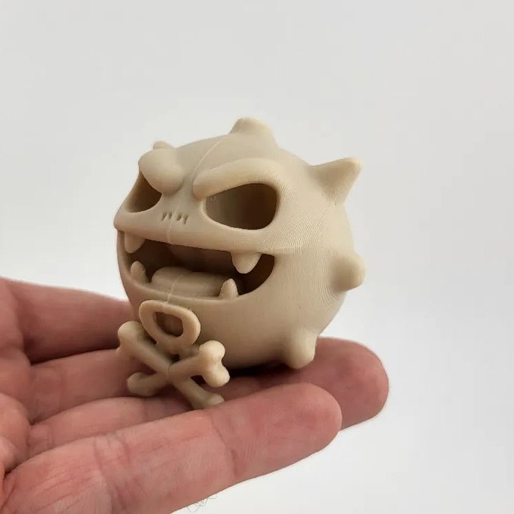 Figura de Fósil Esquelético de - 3D Printing Model Free reseña y precio