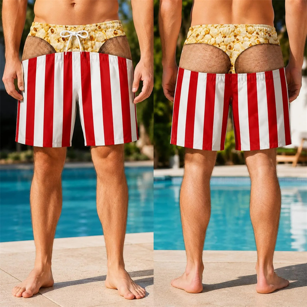 Trajes de Baño para Hombre con - 3D Printing Viral reseña y precio