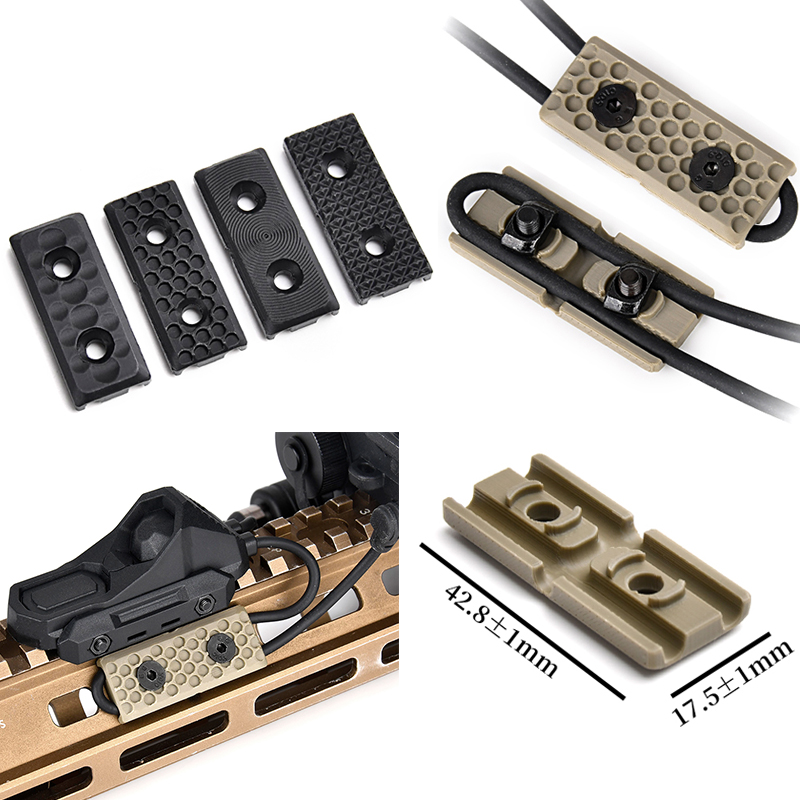 Cubierta de Riel Táctico MLOK  - 3D Printing Airsoft Parts reseña y precio